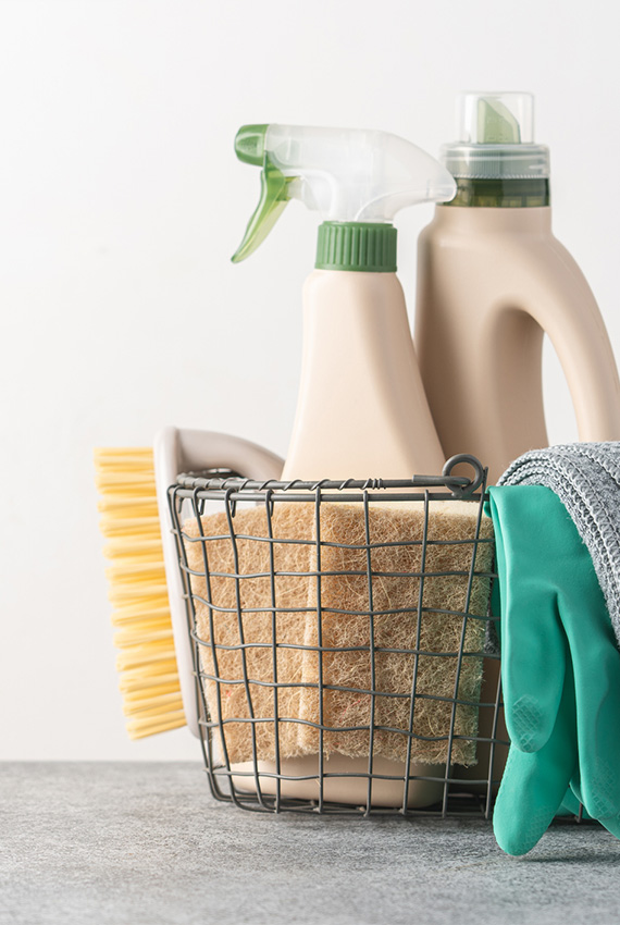 This sleek soap-dispensing dish brush could easily be the most